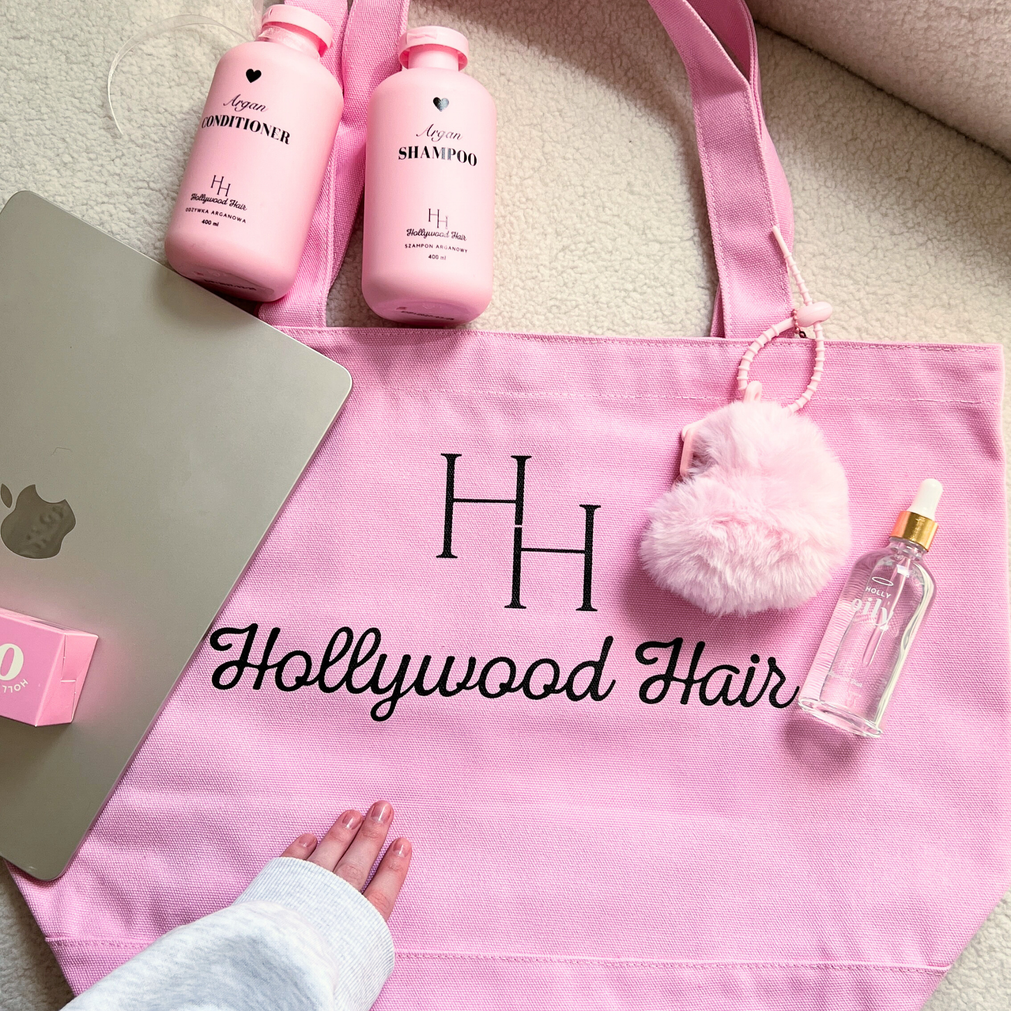 BOLSA DE PELO HOLLYWOOD DE EDICIÓN LIMITADA - EDICIÓN LA GIRA ROSA