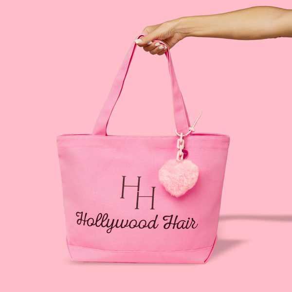 Llavero de peluche con forma de corazón - Hollywood Hair