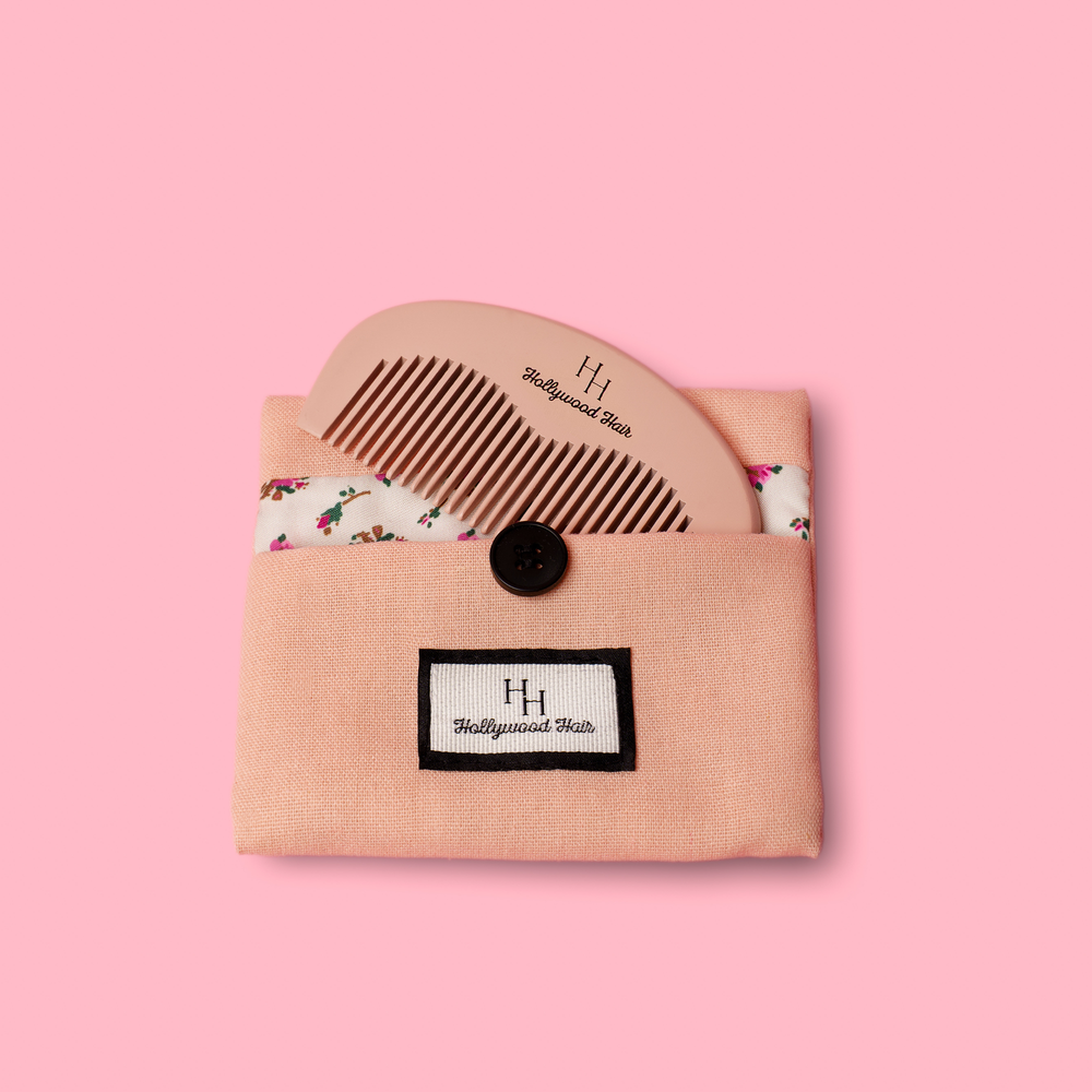 Mini peine de madera - para todo tipo de cabello
