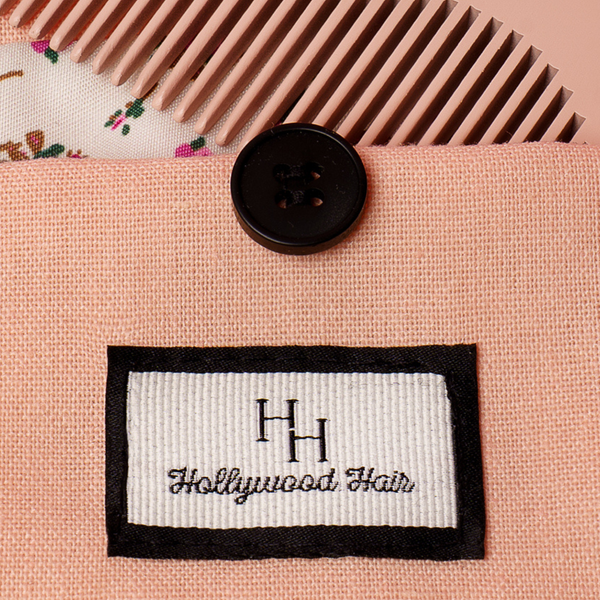 Wooden mini comb - for all hair types