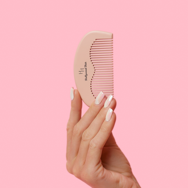 Wooden mini comb - for all hair types