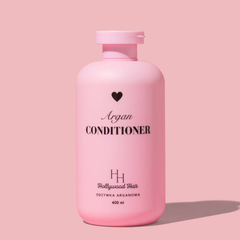Argan Conditioner with Provitamin B5 – Extra Moisturizing Hollywood Hair 400 ml