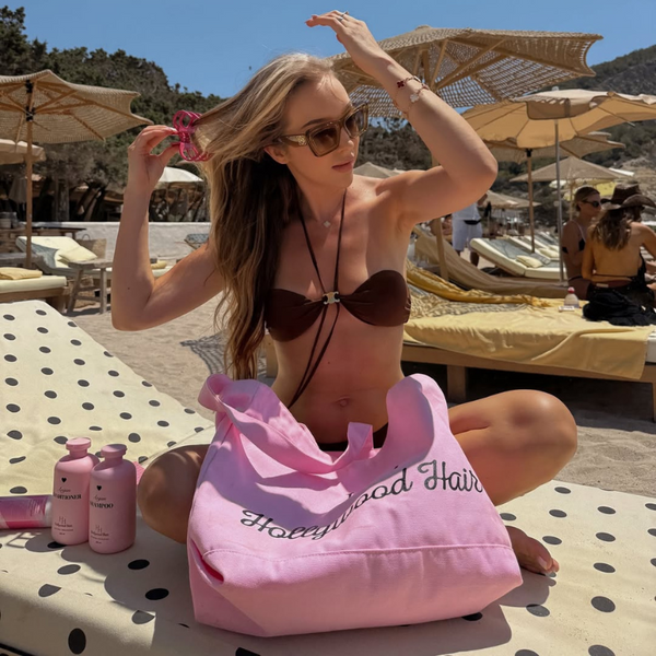 LIMITED EDITION HOLLYWOOD HAIR BAG - Includes a Mini Pocket Square