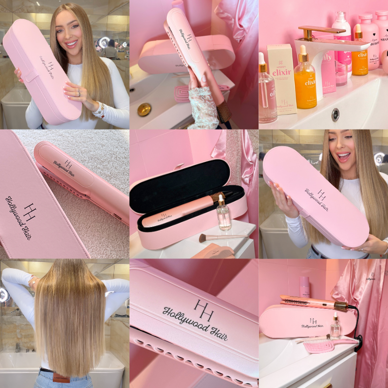 🌬️ AURA AirStyler Pro: plancha de aire inteligente para cabello húmedo y seco