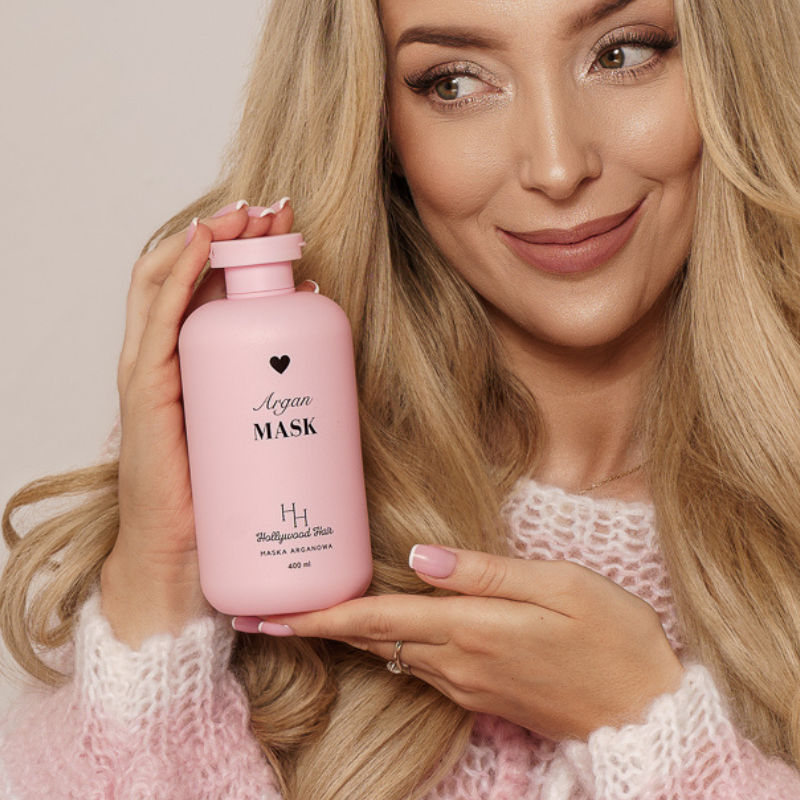 Argan Mask with Hydrolyzed Keratin and Provitamin B5 – Nourishing and Regenerating Treatment 400 ml