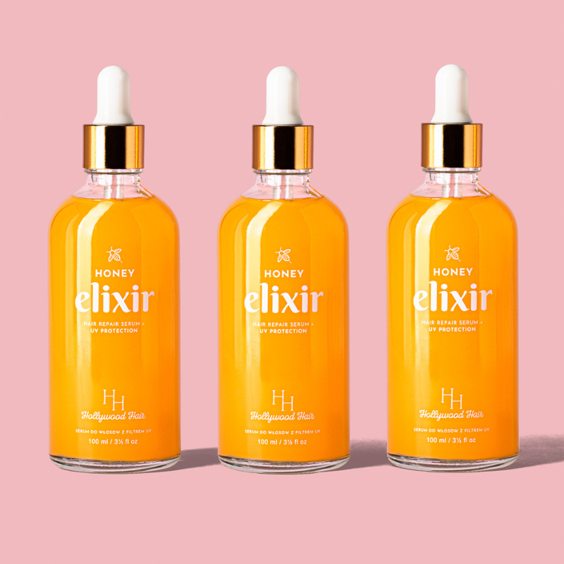 HONEY ELIXIR, HAIR SERUM BASED ON HONEY EXTRACT WITH UV PROTECTION 100 ml