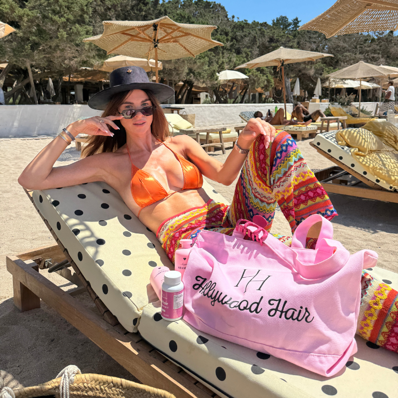 BOLSA DE PELO HOLLYWOOD DE EDICIÓN LIMITADA - EDICIÓN LA GIRA ROSA