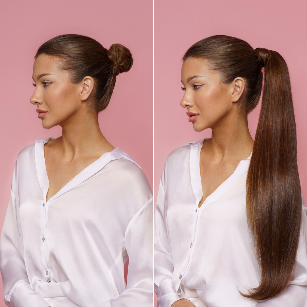 PONYTAIL NATURAL 60-70 CM #8B NATURAL BROWN