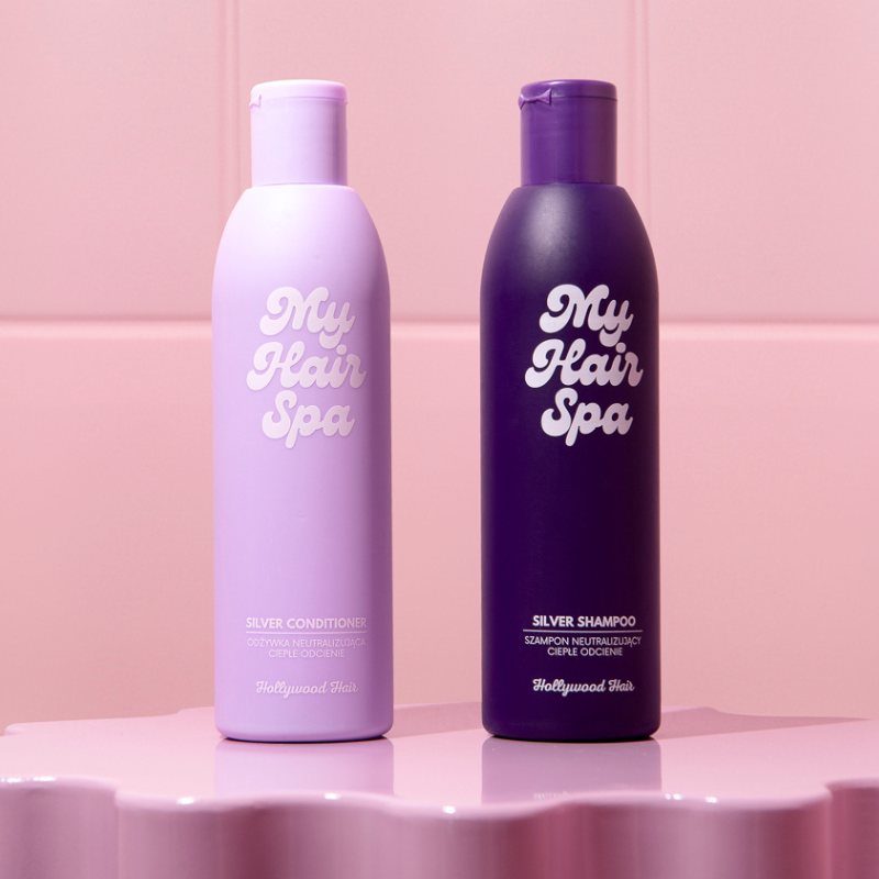 ¡DETENGA LA BILIS! Champú eliminando tonos cálidos + aminoácidos, My Hair Spa 400ml