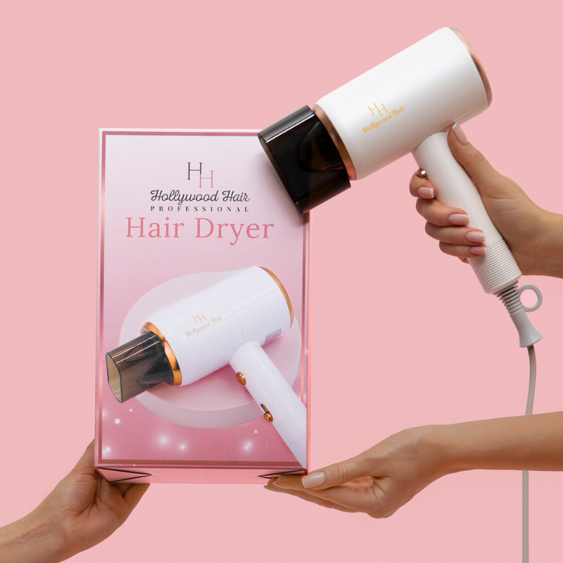 Drying the new GENERATION Air Flow Led, Hollywood Hair hair dryer