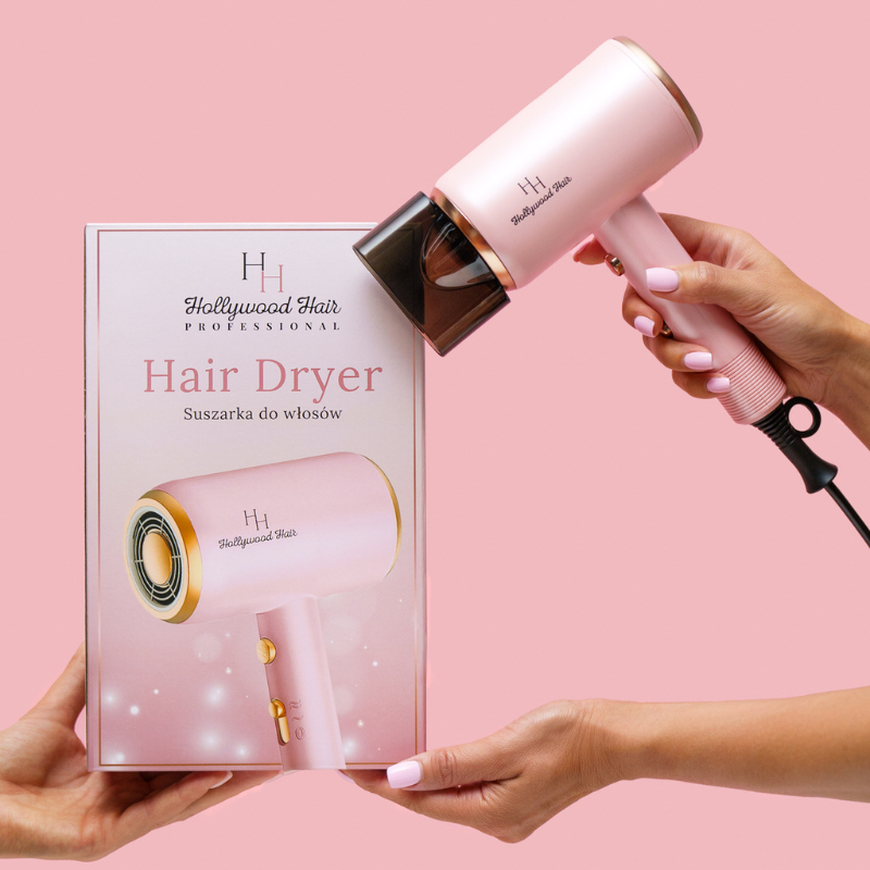 Drying the new GENERATION Air Flow Led, Hollywood Hair hair dryer