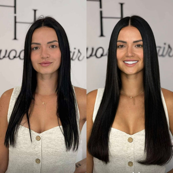 Pakiet Premium – Przedłużanie włosów metodą HH Nano Blend - HollywoodHair