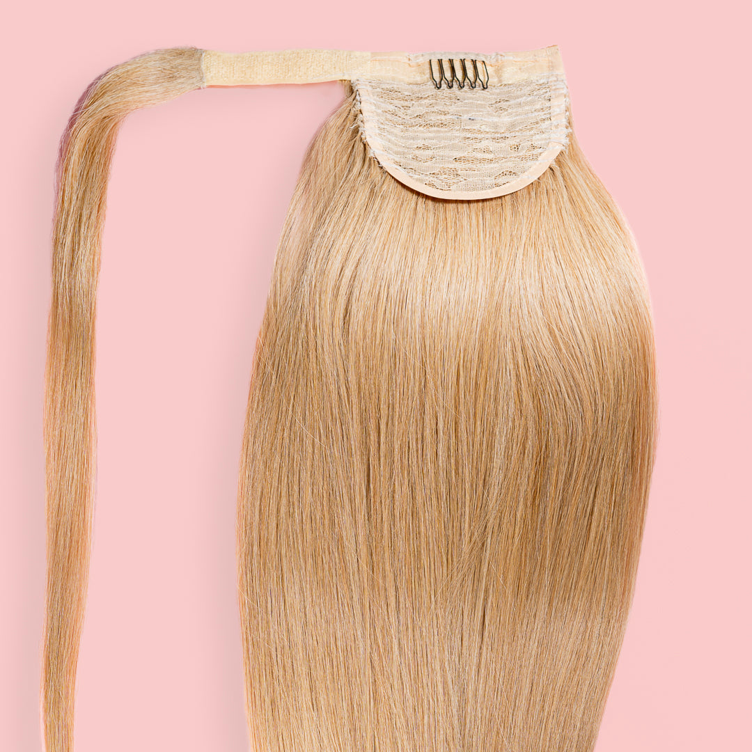 KUCYK NATURALNY 50-70 CM #20 BRZOSKWINIOWY BLOND