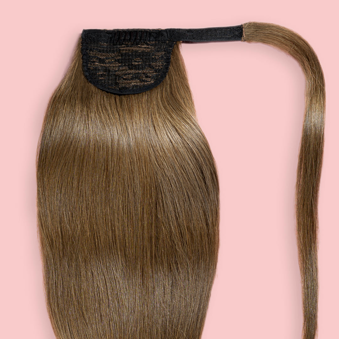 PONYTAIL NATURAL 60-70 CM #8B NATURAL BROWN