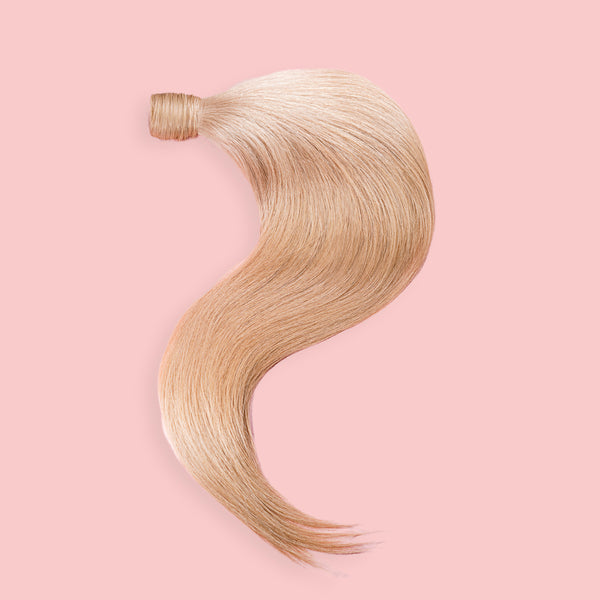 KUCYK NATURALNY 50-70 CM #18 ŚREDNI CIEPŁY BLOND