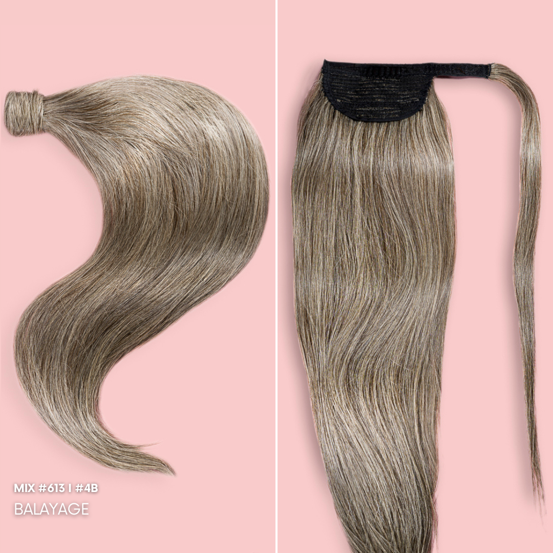 PONY NATURAL 50-70 CM #613 #4B BALAYAGE