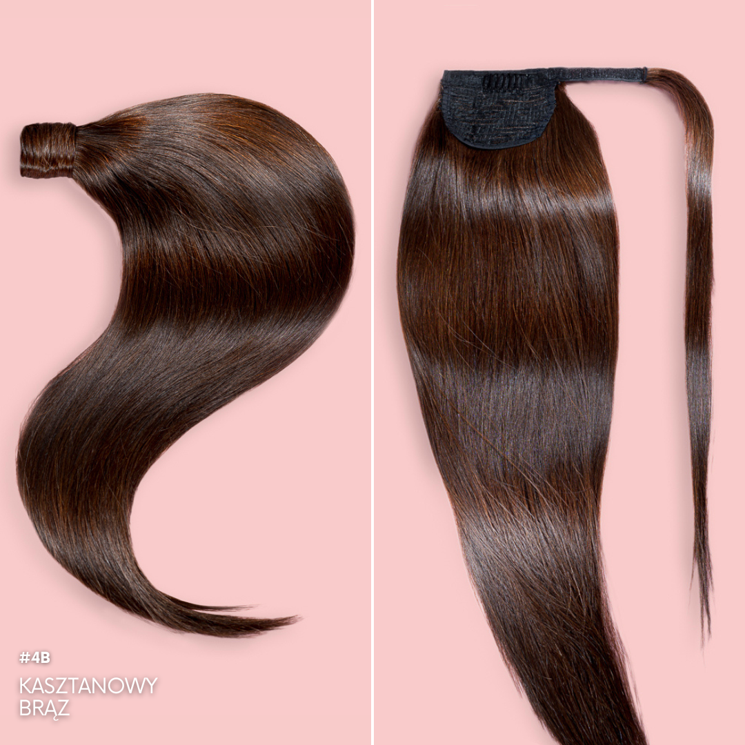 NATURAL PONY 50-70 CM #4B CHESTNUT BROWN