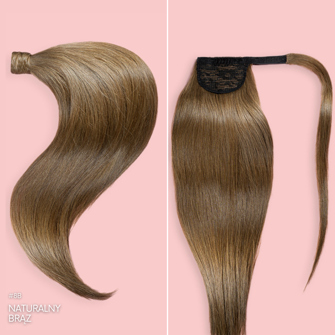 NATURAL PONY 50-70 CM #8B NATURAL BROWN