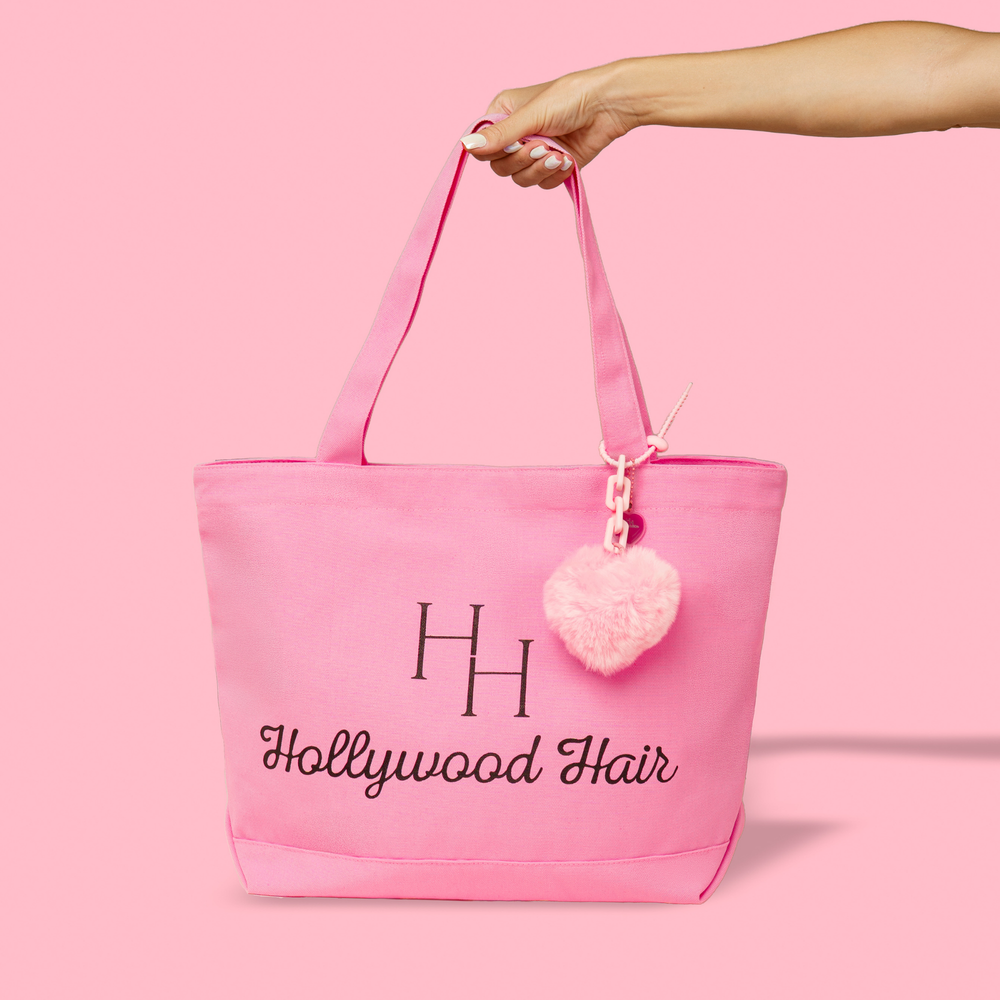 BOLSA PARA EL PELO HOLLYWOOD DE EDICIÓN LIMITADA - Incluye un mini pañuelo de bolsillo