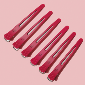 Pinzas para el cabello Hollywood Hair, 6 piezas